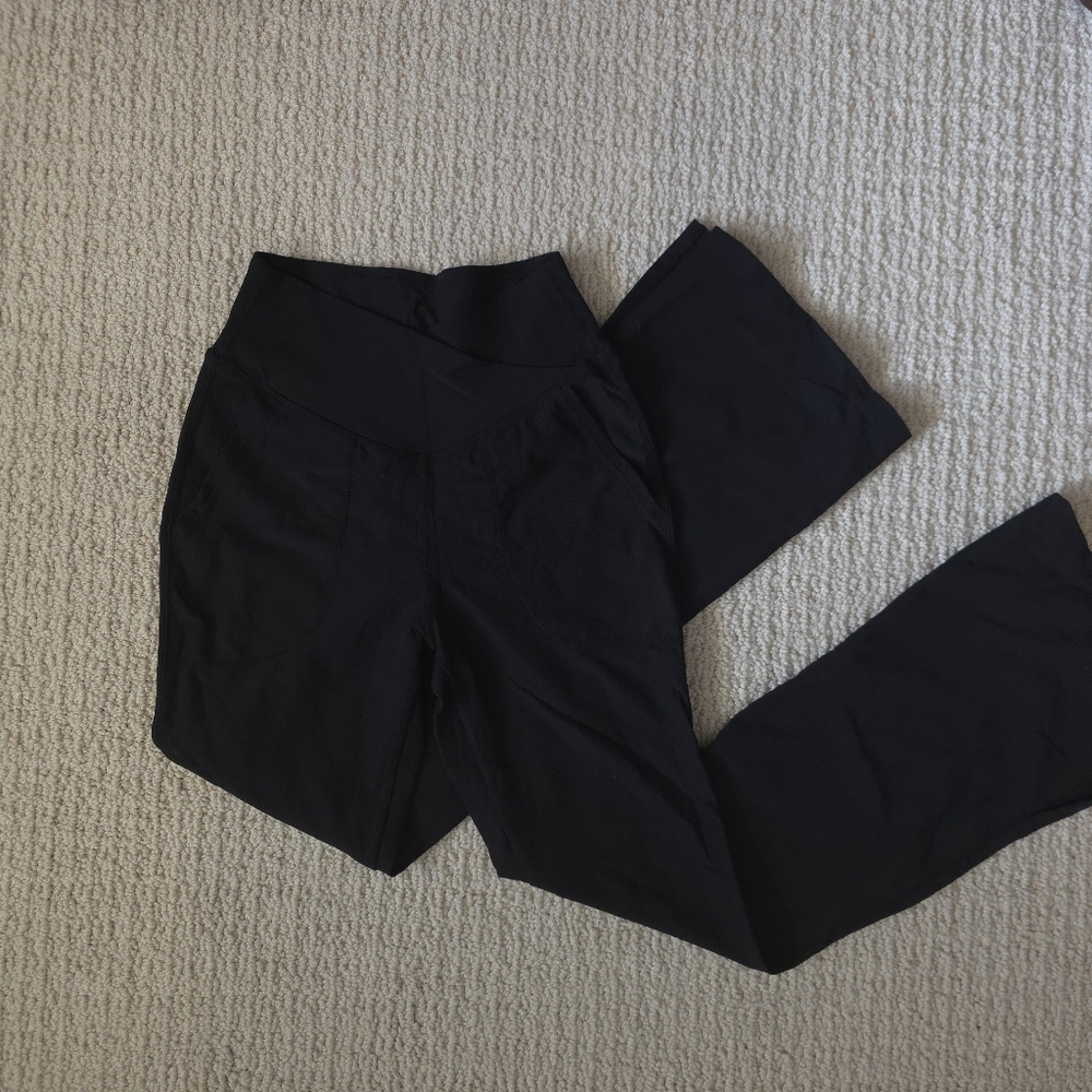 Halara Crossover Split Hem Leggings - image 2